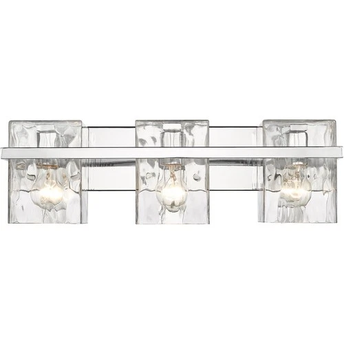 Z-Lite 1938-3V-CH Bennington 3 Light 22.25 inch Chrome Vanity Wall Light - Picture 5 of 8