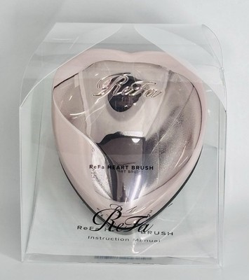 ReFa Heart Brush & Heart Comb Rose Gold Set Authentic Limited Hair