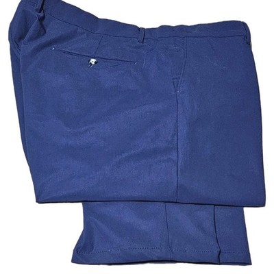 ZANELLA ACTIVE-Navy Perform. Rayon, Men Flt.Fnt, Casual Summer Pants-(40×30)