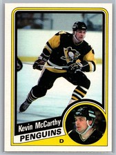 Kevin McCarthy 1984-85 Topps HOCKEY #126 Pittsburgh Penguins