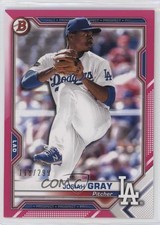 2021 Bowman Prospects Fuchsia Border 118/299 Josiah Gray #BP-150 14tz