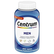 Centrum Multivitamins for Men 200 Count Daily Supplement Vitamin D3 B Vitamins