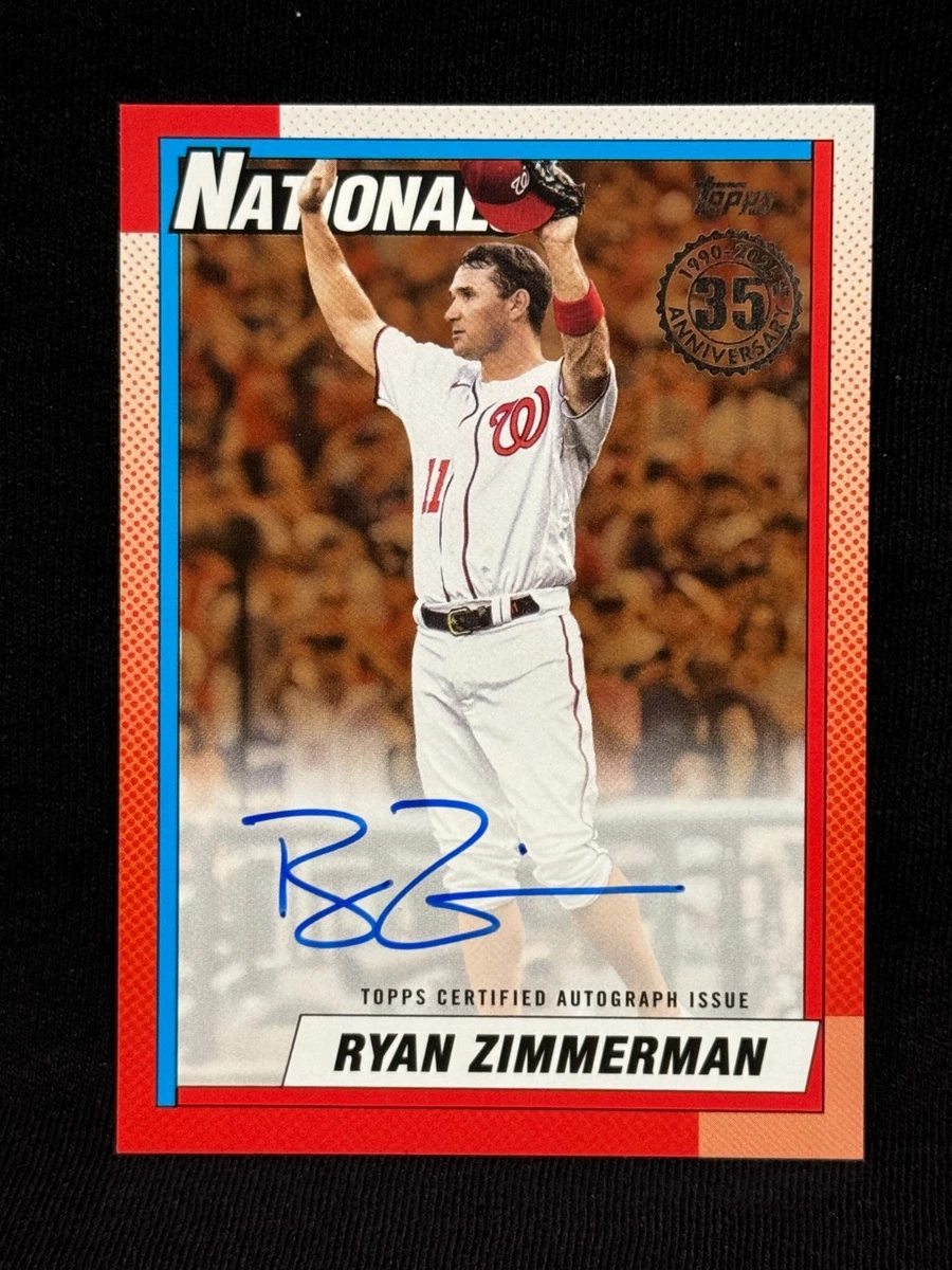 2025 Topps Series 1 - Ryan Zimmerman #90A-RZ for sale | eBay