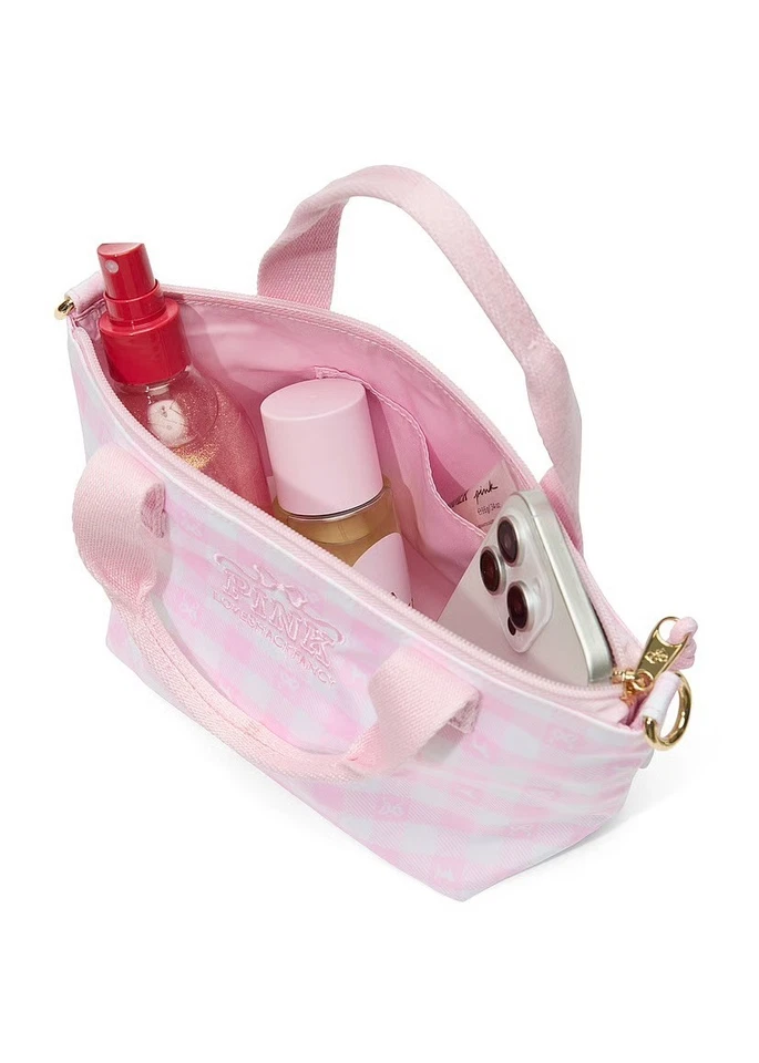 Victoria’s Secret ROSA x Love Shack Elegante Mini Bolso Bandolera RARO Foto 3 de 4