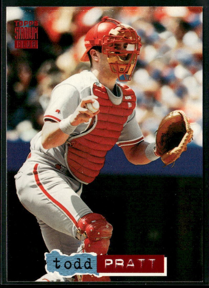 Todd Pratt 1994 Stadium Club Baseball #84