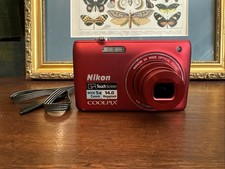 Nikon COOLPIX S4100 14.0MP Digital Camera - Red for sale online | eBay