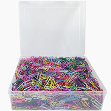 2000 Pcs Medium Size Colored Paper Clips 33 Mm/1.3Inch