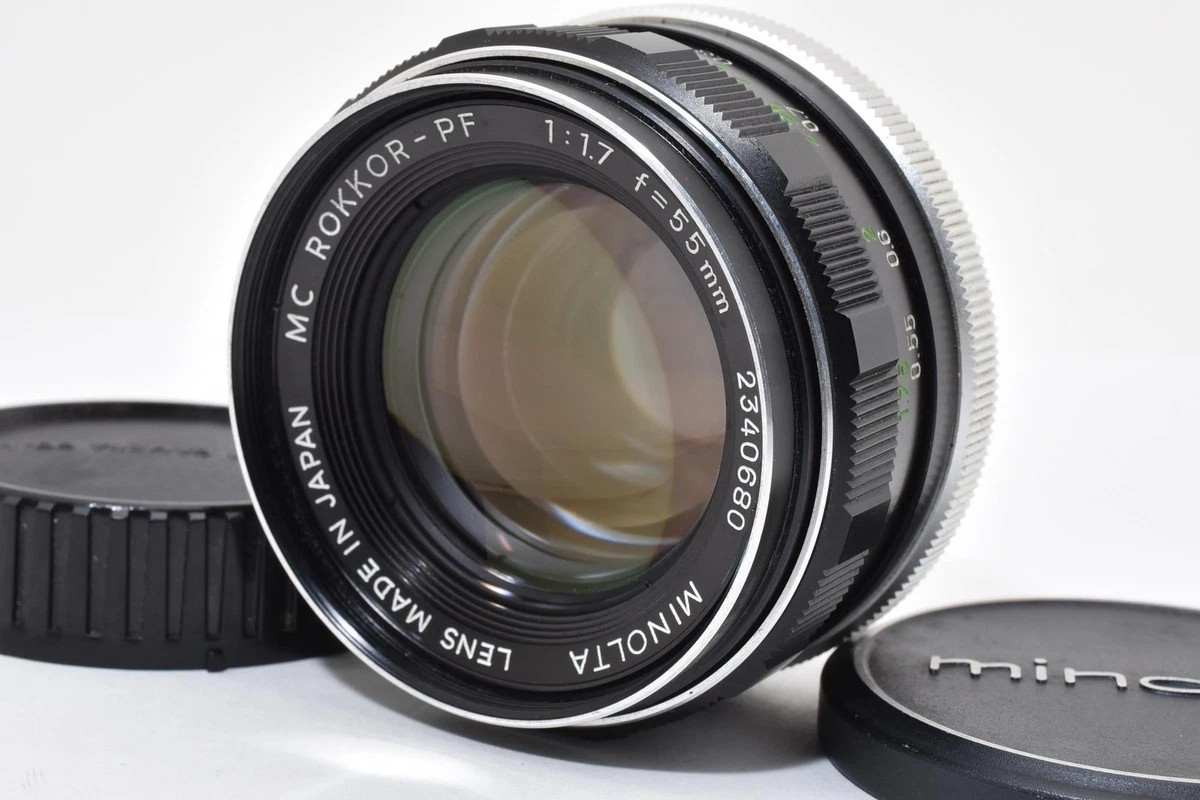 Minolta Rokkor PF 55mm Camera Lenses for sale | eBay