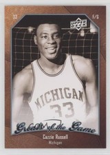 2009-10 Upper Deck Greats of the Game Cazzie Russell #23 1f8