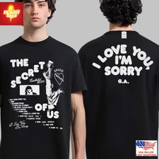 New Apparel Gracie Abrams The Secret of Us Graphic I Love You I’m Sorry Tee