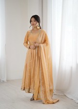 Pakistani Elegant Designer Anarkali Suit Indian Wedding Party Wear Salwar Kameez