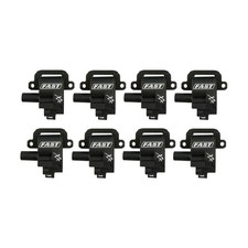 Fast Ignition Coil Kit 30386-8 Black 50000 Volts For 1998-2001 Chevy Ls1 Ls6