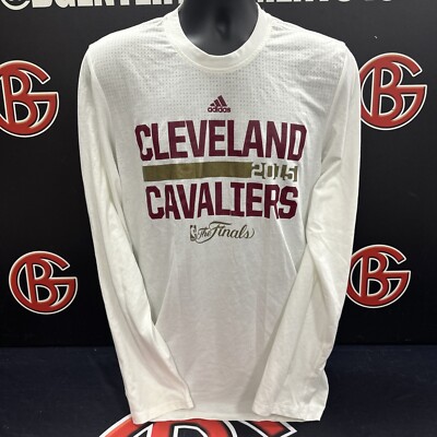 Smith Game Used 2015 NBA Finals Cleveland Cavaliers Warmup Long Sleeve  (B)