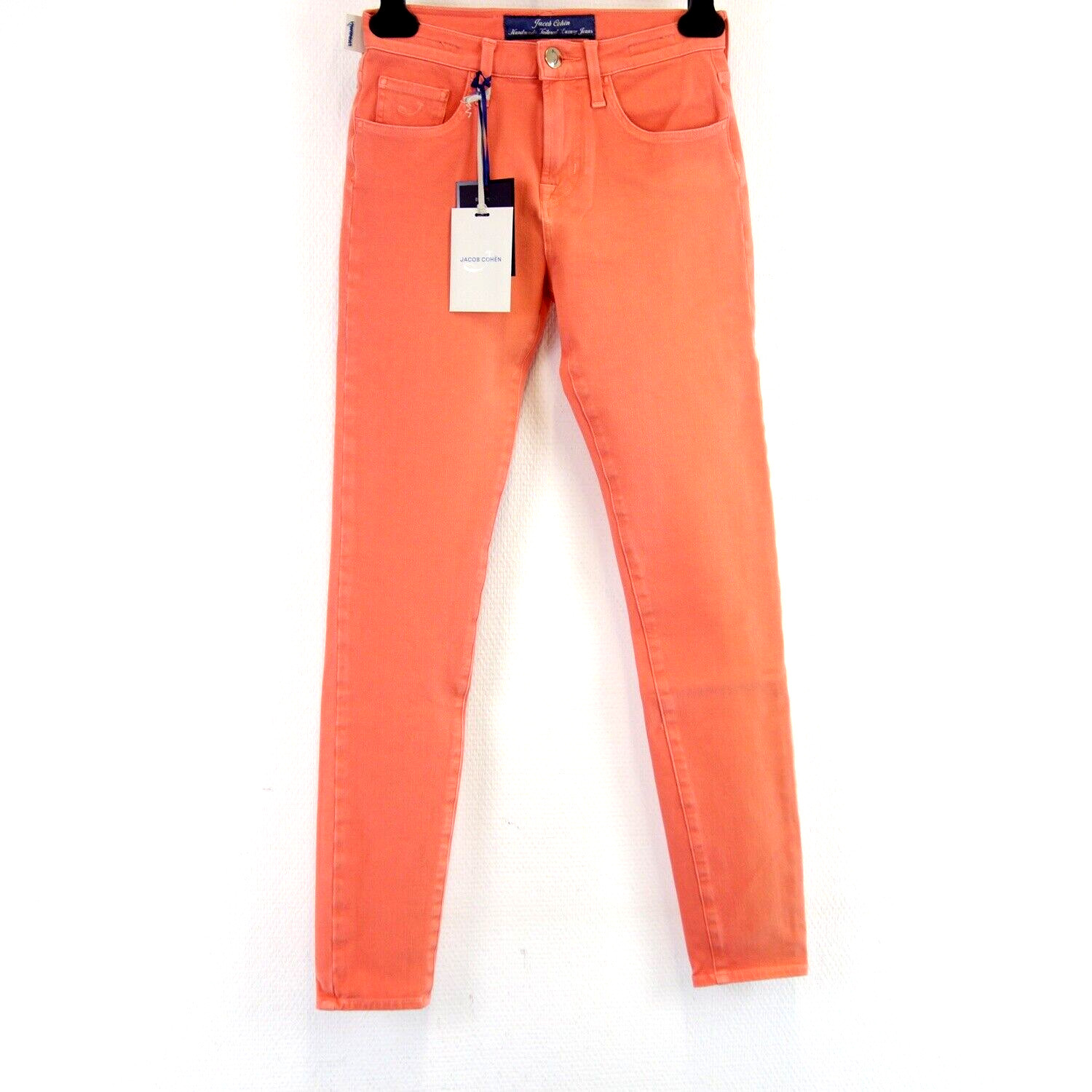 Джинсы JACOB COHEN Jeans Damen Hose Jeanshose Rosa W25 Скинни KIMBERLY Crop Fell Neu