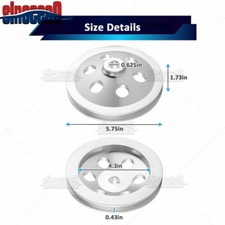 Billet 1v For Chevy Sbc Bbc Power Steering Pulley V-belt Key Way Style 350 400 Billet 1v For Chevy Sbc Bbc Power Steering Pulley V-belt Key Way Style 350 400
