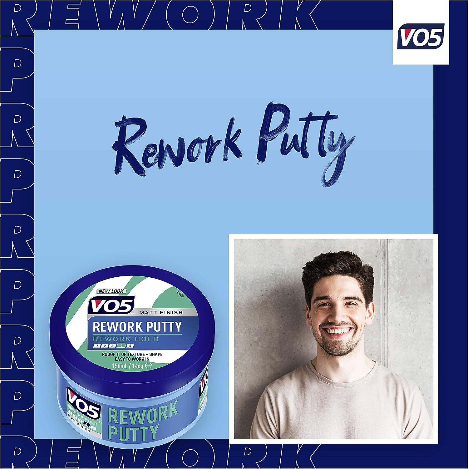 VO5 Rework Hair Putty 150 ml eBay