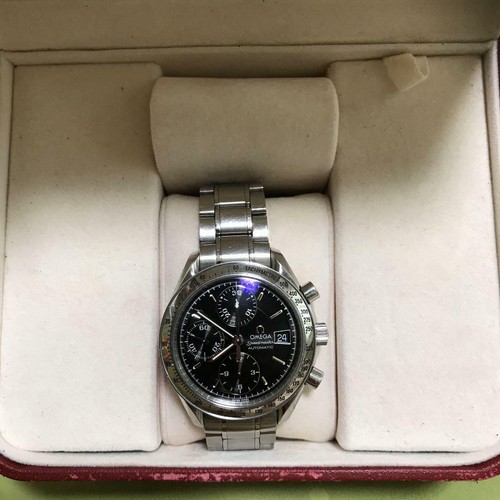 OMEGA Speedmaster 35135000 Automatico Uomo Data Analog Quadrante Nero  Orologi W/ | eBay