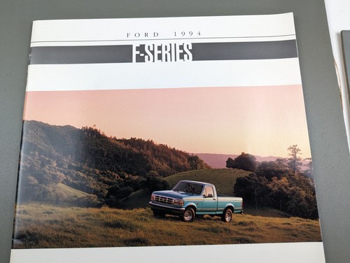 1994 Ford F-Serie F150 XLT LKW Händler ausklappbares Prospekt Buch 9" x 11"