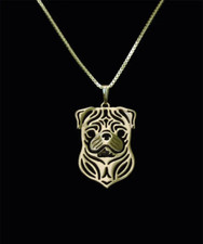 Pug Pendant Necklace Charm Jewelry
