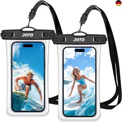 JOTO 2 Stück Wasserdicht Handyhülle Waterproof Phone Case IPX8 Unterwasser W