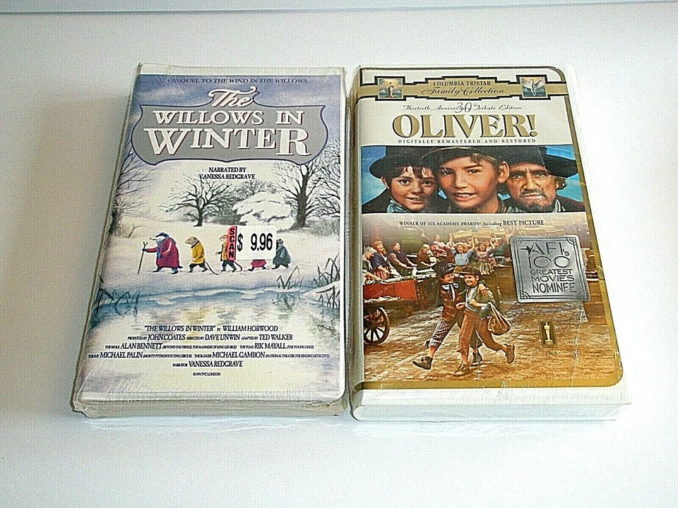 Children's VHS Tapes New Drummer Boy Annabelle's Wish Willows In Winter Oliver - Image 2 of 4