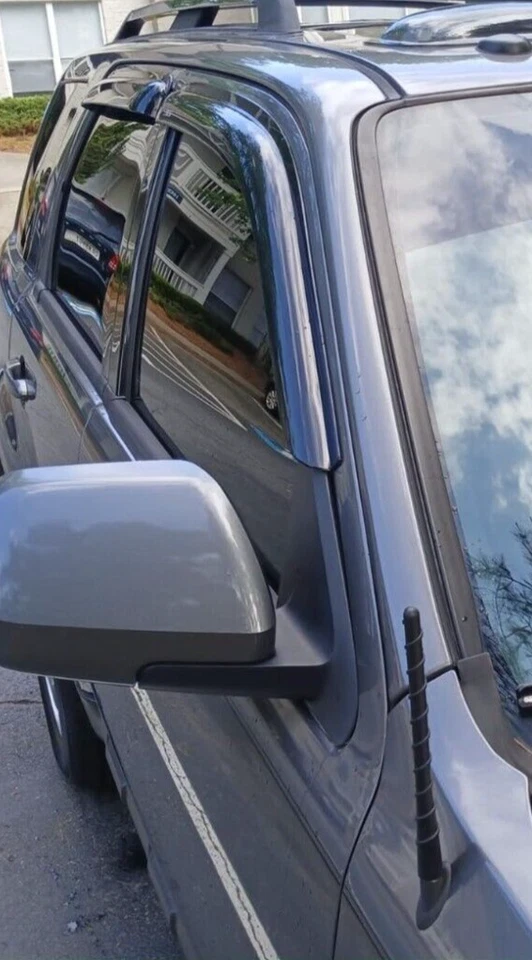 AVS Smoke 3M Tape-On Rain Guards Vent Visors Shade for 2001-2012 Ford Escape - Image 2 of 3