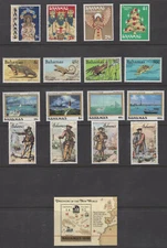 1980-1988 BAHAMAS 4 Mint Hinged sets and a Souvenir Sheet See Pics Pirates Ref2D