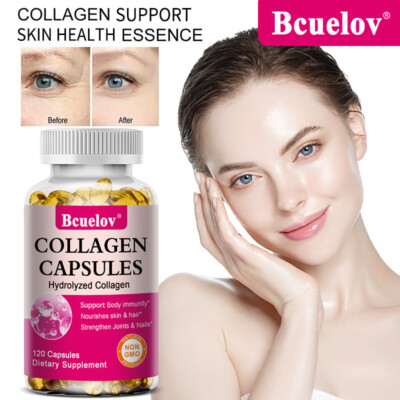Collagen Capsules, Strengthen Joints, Cartilage & Bones 120 Capsules