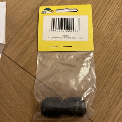John Guest 12mm - 10mm gerade Reduzierstück Steckrohr Wasserverbinder WS1220 JG