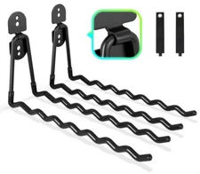 Garage Hooks Large 2-Pack Shed Storage Hanger 11.8"Long Heavy Duty Wall Mount