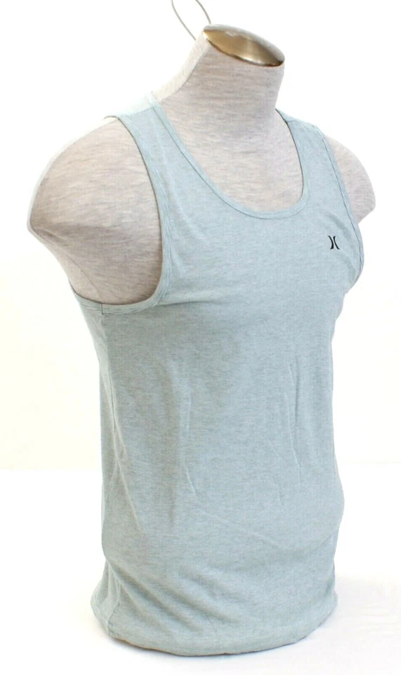 Hurley Barrier 条纹无袖背心衬衫男式全新带标签 — 第 3/4 张图片