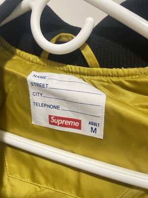 Supreme Script Varsity Puffy Jacket-size M | eBay Supreme Script Varsity Puffy Jacket-size M | eBay
