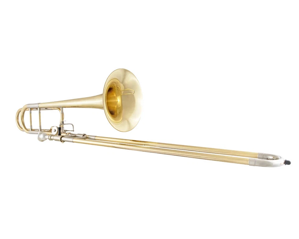 Trombón tenor Bach BTB411ML Bb con accesorio F - laca transparente Foto 2 de 3