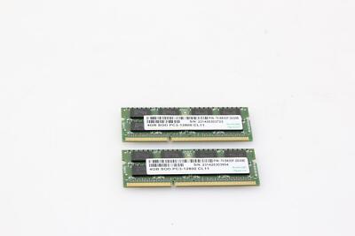2X APACER 75.B83DF.G030B 4GB PC3-12800S Memory SO-DIMM. SKU217746