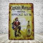 Captain Morgan Vintage Style Tin Metal Bar Sign Poster Man Cave Collectible New