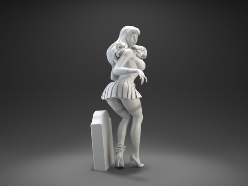 Daphne Velma Unpainted Unassembled GK 3D printed Resin Model DIY Kit - Picture 18 of 32