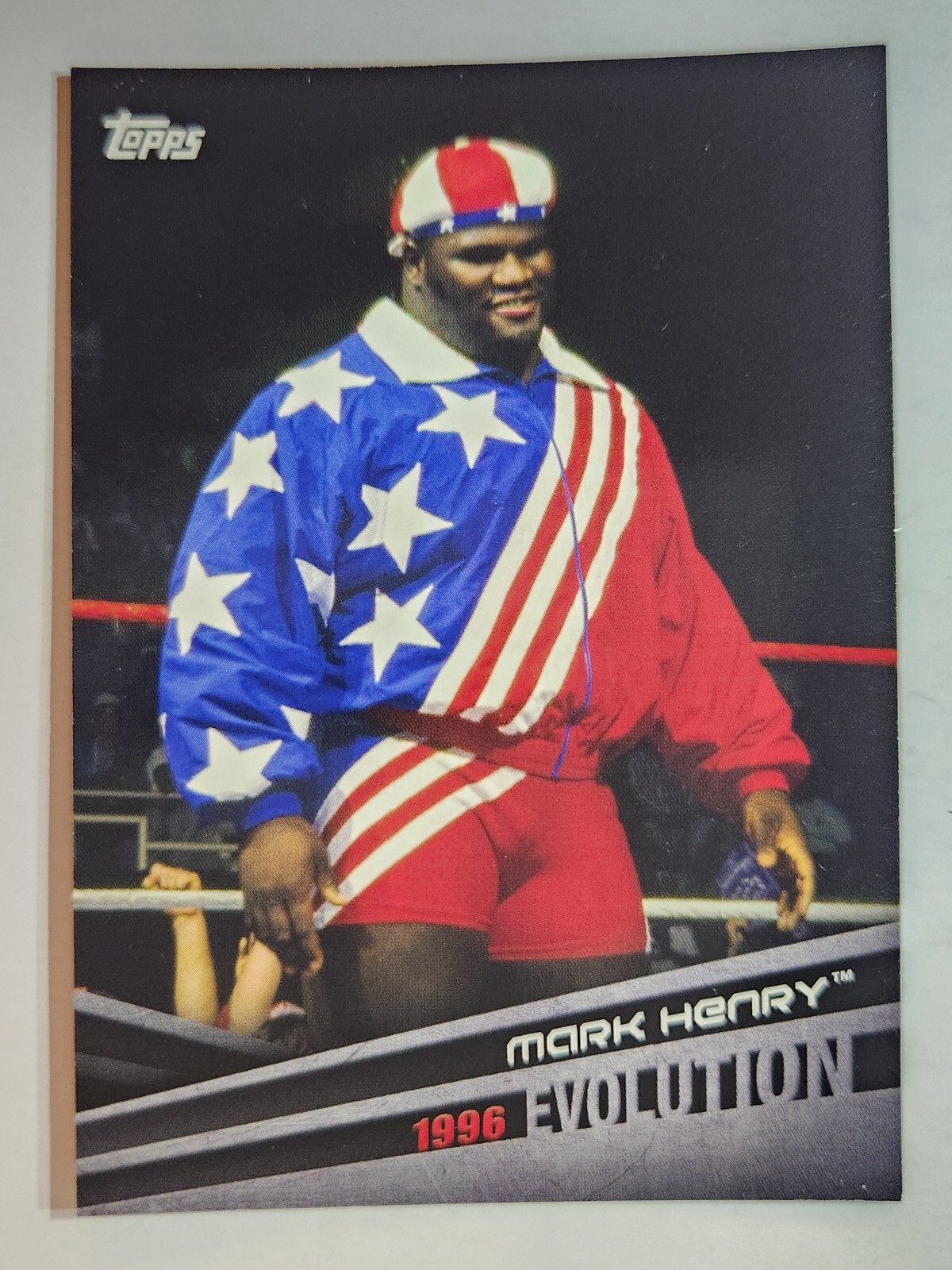 2018 Topps WWE Evolution #E-32 1996 MARK HENRY