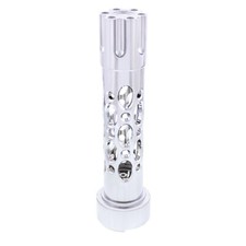 Thread-on Austin 9/10 Speed Gearshift Knob w/ Adapter - Vertical - Chrome