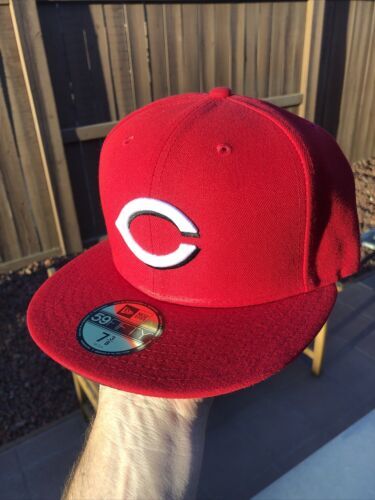 NWT Cincinnati Reds MLB New Era 59Fifty Red Fitted Hat 2016