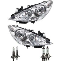 Scheinwerfer Set FüR Peugeot 307 CC 3B 2.0 16V Bj.04-09 1.6 Bj.05-14 Bj.05-08