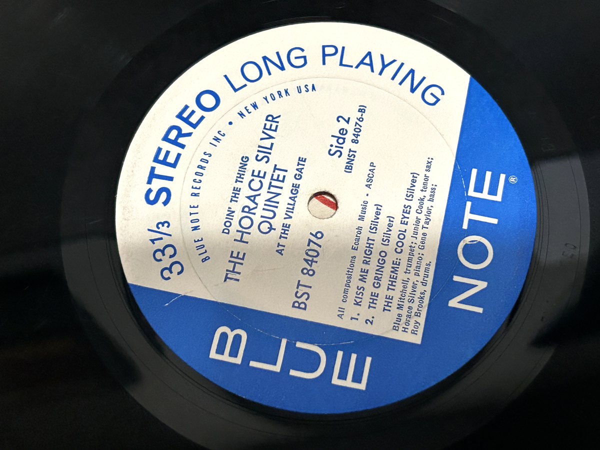 米LP Horace Silver Quintet Doin The Thing BST84076 BLUE NOTE /00260 The Horace Silver Quintet Doin' The Thing Blue Note 84076