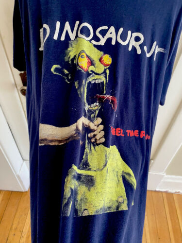 Rare True Vintage 90s Dinosaur Jr Feel the Pain XL USA bandtee T 