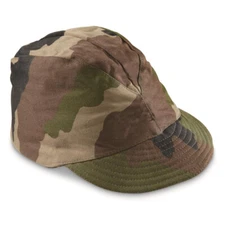 French Military Army Issued Hat CCE Camo F1 Field Cap Size Medium