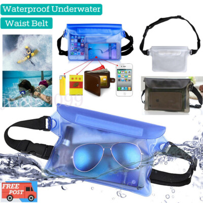 Schwimmen Wasserdicht Unterwasser Case Hülle Trockentasche Handy Gürteltasche Pool