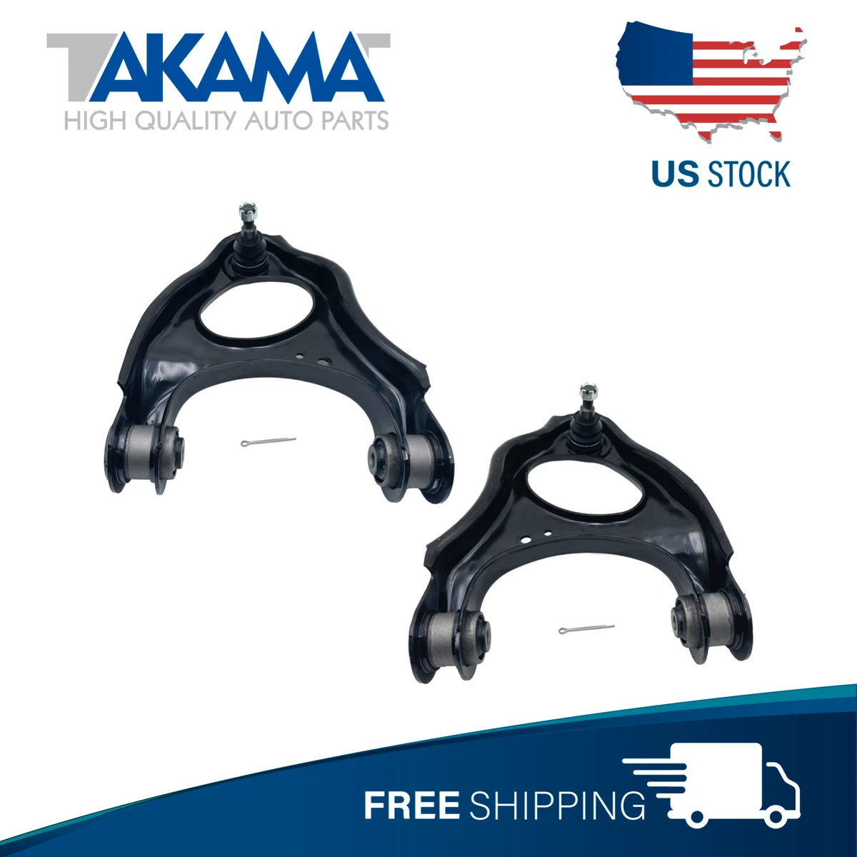 Kit De Brazos De Control Ajustables Para Honda Accord 2012-2015 Y Crosstour 2008-2017 - Incluye Bujes Y Hardware, Acero, 2 Años De Garantía