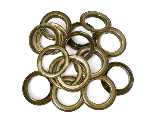 Ojales grandes de metal y latón de 30 mm 40 mm oro plata bronce ojales con arandela - Imagen 9 de 29