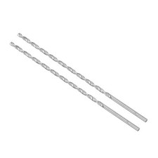 2PCS Extra Long HSS Twist Drill Bits 5mm Diameter 300mm Twist Jobber Drill Bit