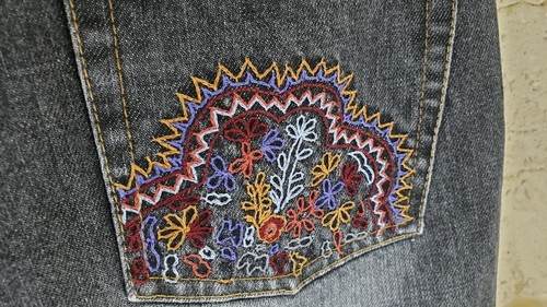 TED BAKER Ladies Bootcut Jeans Size: W 28 L 30 VERY GOOD Condition - Picture 9 of 12