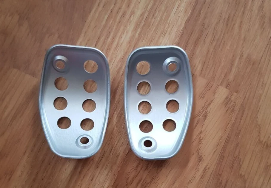Genuine Peugeot 1007 2008 307 208 307 308 Aluminium Pedal Clutch & Brake Covers — 第 2/3 张图片