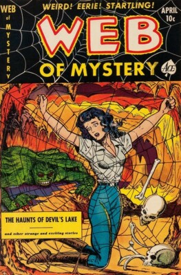 WEB OF MYSTERY #1-29 FULL RUN ON DVD PRE-CODE GOLDEN AGE HORROR COMICS ACE